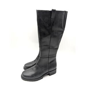 Blondo Calise Waterproof Platform Knee High Boots Women's Black Size US7.5M EU38